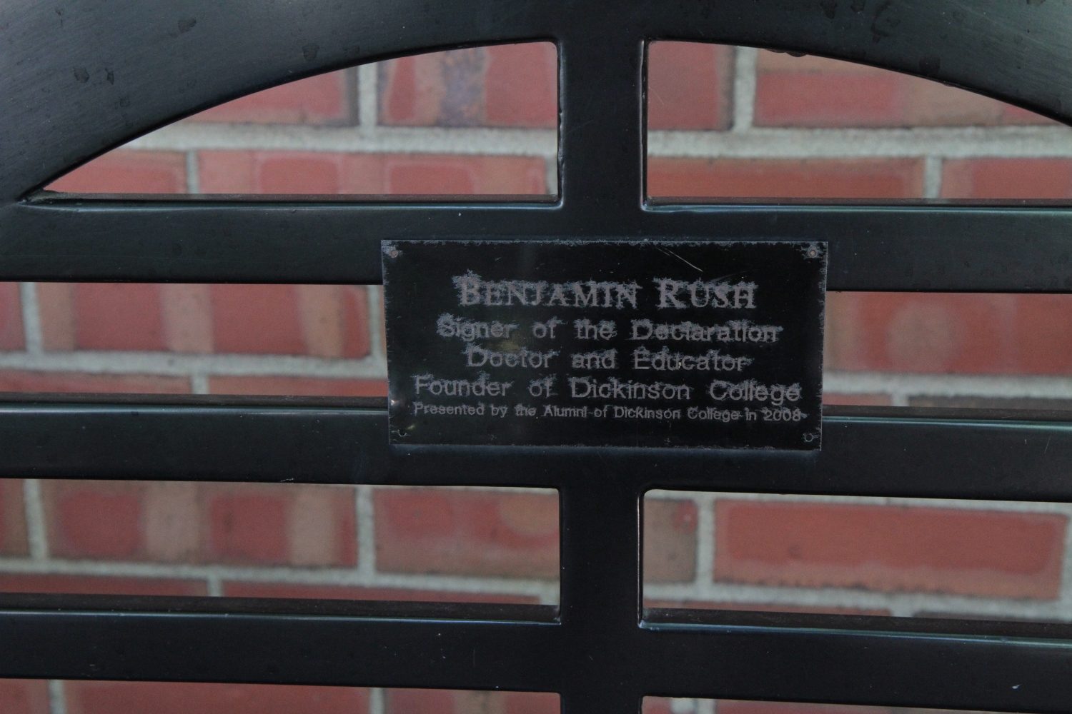 Benjamin Rush's tomb and memorial, Christ Church Cemetery, Philadelphia - 07.jpg